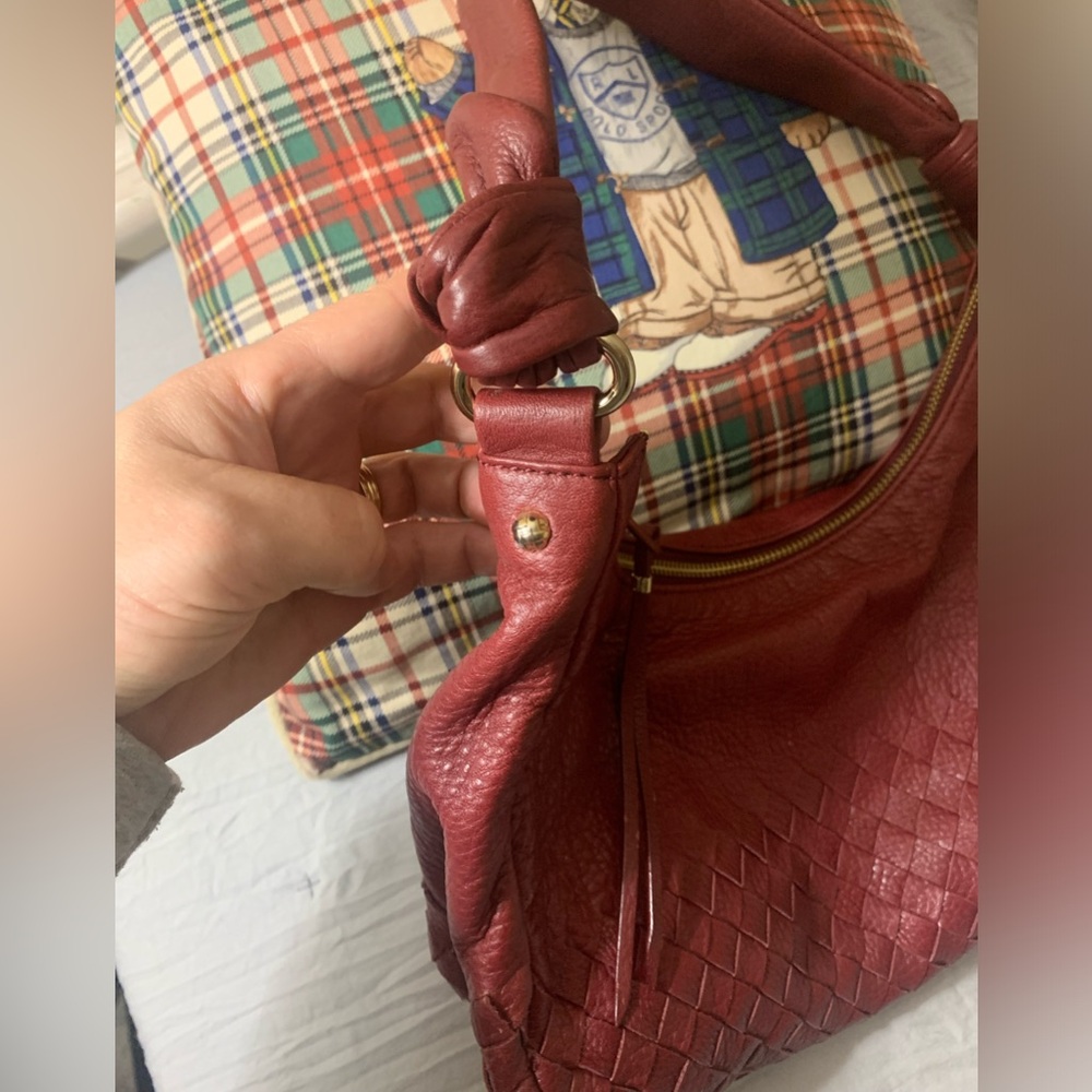 Elliot Luca Woven Leather Purse - Picture 2 of 9